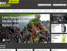 Tablet Screenshot of bikegallery.cz